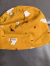 楚歌質(zhì)優(yōu)品兒童純棉帽子圍脖套裝男寶寶超萌套頭帽秋冬保暖女?huà)雰喉n版雙層帽 黃色北極熊(雙層帽子) L(3歲-8歲頭圍48-54) 曬單實(shí)拍圖
