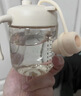 英氏（YEEHOO）兒童水杯嬰兒寶寶牛奶杯子吸管奶瓶1-3歲學(xué)飲杯吸管杯幼兒園 曬單實(shí)拍圖