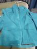 咕嚕日記（Purrfect diary）童裝兒童戶(hù)外連帽外套2026春秋男童百搭夾克女童保暖上衣 湖藍色 150 曬單實(shí)拍圖