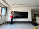 KALOC卡洛奇【新型結構不擋插座】超薄內嵌雙臂伸縮電視機支架壁掛架可伸縮旋轉適配100寸海信85小米TCL NX90 超薄3.4厘米 適配65-90吋 曬單實(shí)拍圖