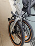 京東京造 F8折疊自行車(chē)禧瑪諾7速鋁合金20英寸成年人學(xué)生通勤單車(chē)時(shí)空銀 曬單實(shí)拍圖