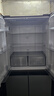 海爾（Haier）冰箱四開(kāi)門(mén)多門(mén)雙變頻風(fēng)冷無(wú)霜凈味保鮮節能省電雙開(kāi)門(mén)一級能效家用大容量十字對開(kāi)門(mén)電冰箱 【水晶銀477升 母嬰三檔變溫 黑金凈化】 曬單實(shí)拍圖
