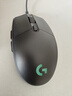 羅技（G）G102第二代游戲鼠標 RGB流光燈效鼠標 輕量化  游戲級8000DPI傳感器 黑色 200-8000DPI 曬單實(shí)拍圖