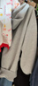 優(yōu)衣庫合作款男女裝寬松連帽衛衣長(cháng)袖運動(dòng)479945 482309 482309/03灰色 L 曬單實(shí)拍圖