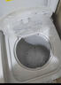 美的（Midea）半自動(dòng)雙桶洗衣機8公斤洗5.5kg脫水雙缸波輪老人簡(jiǎn)易操作品質(zhì)電機小巧不占地租房宿舍必備以舊換新 MP8DS136 雙缸 8kg 曬單實(shí)拍圖