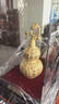大明銅匠絨沙金葫蘆擺件福祿吉祥家居客廳博古架電視柜酒柜喬遷新居禮物 曬單實(shí)拍圖