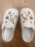 利達妮（TZLDN）eva洞洞鞋女士外穿防滑夏季防臭踩屎感家居家用沙灘涼鞋包頭拖鞋 小熊基地(12個(gè)) 38-39 【標準碼】 曬單實(shí)拍圖