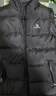 駱駝（CAMEL）羽絨馬甲冬季輕薄羽絨服短款外套男M13CAEC013D 幻影黑   L    曬單實(shí)拍圖