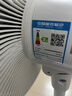 美的（Midea）電風(fēng)扇 家用七葉立式落地扇宿舍臥室輕音節能搖頭桌面小風(fēng)扇大風(fēng)力空氣循環(huán)風(fēng)扇 SAF30AC  曬單實(shí)拍圖