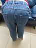 左西男童牛仔褲兒童褲子春裝2026新款男孩春裝中大童長(cháng)褲 牛仔色 150 曬單實(shí)拍圖