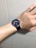 肖勒【進口】德國THORE輕奢男士腕表手表 石英日歷星期時尚超薄男潮款 深藍太陽紋黑帶 曬單實拍圖