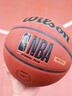 Wilson威爾勝NBA絕塵系列ENCORE PLUS防塵皮革室外神器成人比賽7號籃球 曬單實(shí)拍圖