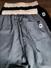 清倉大碼休閑短褲男生夏季薄款外穿沙灘褲冰絲男士運動(dòng)五分褲子男 【工廠(chǎng)直銷(xiāo)特價(jià)清倉】灰色 XL 建議體重120-130斤可穿 曬單實(shí)拍圖