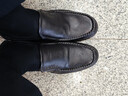 京甄良工男士商務(wù)正裝吸濕透氣防滑耐磨柔軟真牛皮皮鞋 黑色頭層牛皮 42 曬單實(shí)拍圖