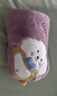 為伴熱水袋充電暖手寶暖寶寶安全防爆可插手熱敷生日禮物女生紫色小狗 曬單實(shí)拍圖