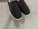颯望正宗老北京布鞋男女高檔新款一腳蹬軟底防滑老人夏季透氣牛津千層 舒適透氣款【耐磨黑牛筋底】 36 曬單實(shí)拍圖