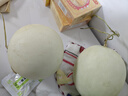京鮮生海南玉菇甜瓜 凈重8-9斤3-4粒裝 水果源頭直發(fā)包郵 曬單實(shí)拍圖