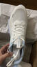 特步女鞋網(wǎng)面運動(dòng)鞋跑步鞋子女2026春季新款官方旗艦休閑老爹鞋旅游鞋 帆白/云水藍/0026 37 曬單實(shí)拍圖