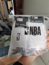 NBA白色襪子男士休閑運動(dòng)襪夏季網(wǎng)眼透氣吸汗棉襪大碼跑步籃球襪6雙 曬單實(shí)拍圖