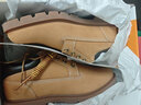 添柏嵐（Timberland）男鞋馬丁靴戶(hù)外徒步登山防潑水皮革低幫大黃靴耐磨美式工裝靴 A1P3LW/建議拍小半碼/231小麥色 44 曬單實(shí)拍圖
