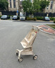 丸丫T2旅行家口袋推車(chē)嬰兒遛娃神器輕便折疊兒童溜娃老花香檳金+枕+墊 曬單實(shí)拍圖