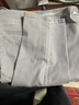 利郎輕時(shí)尚男褲【親膚舒適】牛仔褲男彈力輕薄通勤休閑長(cháng)褲 淺灰 35 (180/88A) 曬單實(shí)拍圖