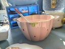 佩爾森雙耳陶瓷碗帶勺套裝湯碗面碗高顏值早餐碗草莓多多6英寸碗帶勺 曬單實(shí)拍圖