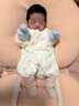 巴拉巴拉【balaOne】童裝新生兒嬰兒連體寶寶衣服衣哈衣爬服純棉 曬單實(shí)拍圖