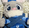 迪士尼（Disney）瘋狂動(dòng)物城朱迪斜挎包兔子玩偶包毛絨玩具兒童生日禮物送女孩閨蜜 曬單實(shí)拍圖