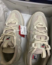 FILA斐樂(lè )官方男子籃球鞋復古透氣夏季休閑鞋 燕麥色/黃水泥-OC 42 曬單實(shí)拍圖