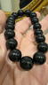 普陀山烏金黑曜石手串男補水事業(yè)護身男女情侶手串護身符生日禮物 曬單實(shí)拍圖