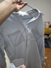 優(yōu)衣庫女裝棉質(zhì)寬松襯衫/長(cháng)袖襯衣26春夏新款483880 60 淺藍色(條紋) M 曬單實(shí)拍圖