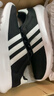 阿迪達斯（adidas）男鞋跑步鞋運動(dòng)鞋輕便減震防滑休閑鞋 黑/白 42 曬單實(shí)拍圖