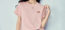 佐丹奴短袖T恤女2026夏季新款純棉趣味貓咪刺繡圓領(lǐng)上衣13326318 曬單實(shí)拍圖
