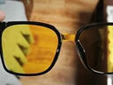 FOLLI FOLLIE日夜兩用夜視鏡夜間駕駛眼鏡開(kāi)車(chē)專(zhuān)用變色太陽(yáng)鏡防遠光男女通用式 【透灰框黃鏡片】智能濾光科技 下單贈運費險+七天無(wú)理由 曬單實(shí)拍圖
