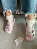 倉京庫適配crocs洞洞鞋配飾卡駱馳卡通可愛(ài)鞋花新款智必星鞋扣diy配件 [獨角獸]8個(gè)鞋扣 曬單實(shí)拍圖