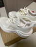 李寧凌波2丨跑步鞋女鞋新款緩震舒適軟彈透氣百搭厚底休閑慢跑運動(dòng)鞋 米白色-5 38 曬單實(shí)拍圖