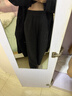 帛芮羊毛軟糯休閑褲2026年最新款春秋季蠶絲哈倫褲高腰通勤寬松運動(dòng)褲 曬單實(shí)拍圖