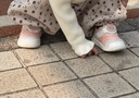 巴布豆童鞋春款男女寶寶毛毛蟲(chóng)學(xué)步鞋防滑軟底機能鞋嬰幼兒鞋貝殼粉20碼 曬單實(shí)拍圖