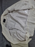 三彩2026春季新款假兩件翻領(lǐng)夾克拉鏈開(kāi)衫外套復古寬松休閑M 淡灰綠 M 160/84A 曬單實(shí)拍圖