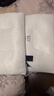 雅鹿復合乳膠枕頭枕芯一對裝成人深度8H睡眠頸椎枕單人護頸整頭酒店枕 太空艙-灰邊【升級款】 48x74cm【一對裝】 曬單實(shí)拍圖