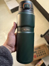 膳魔師（THERMOS）保溫杯780ml男女大容量旅行水杯伴手禮生日禮物TSK2-700S 云杉綠 曬單實(shí)拍圖