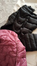 2025新款棉服女短款輕薄冬季韓版修身棉襖大碼顯瘦媽媽裝棉衣外套 藕粉色 6XL 建議148-160斤 曬單實(shí)拍圖