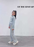 G.duck小黃鴨女童運動(dòng)套裝春秋款兒童衣服中大童秋冬加絨加厚兩件套女孩 灰色 170 建議160-170cm14-15歲cm 曬單實(shí)拍圖