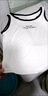 短款小吊帶女內搭外穿瑜伽運動(dòng)背心夏季防走光螺紋棉字母打底上衣 白色 M 曬單實(shí)拍圖
