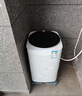 美的（Midea）波輪洗衣機全自動(dòng) 3KG 迷你內衣嬰兒洗 高溫煮洗 除菌螨 MB30VH36E 以舊換新 京東自營(yíng) 曬單實(shí)拍圖