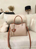 viney牛皮包包女包大容量手提單肩高端斜挎包生日禮物高級感送女友老婆 曬單實(shí)拍圖
