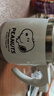 史努比（SNOOPY）馬克保溫杯帶手柄不銹鋼辦公室保溫保冷杯男女高顏值情侶喝水杯子 曬單實(shí)拍圖