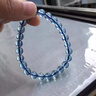 碧芳瓊收藏級7A天然冰種海藍寶手鏈水晶手串圣瑪利亞色深藍女送生日禮物 10mm海藍寶【圣瑪利亞色】 曬單實(shí)拍圖