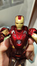 漫威（Marvel）鋼鐵俠MK7手辦收藏模型關(guān)節可動(dòng)擺件男孩生日禮物 曬單實(shí)拍圖